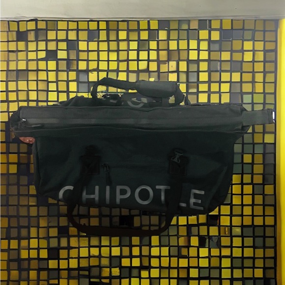 Chipotle Restaurant Catering Takeout Duffel Bag - Picture 6 of 8